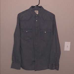 Mossimo Snap Pearl Western Shirt
